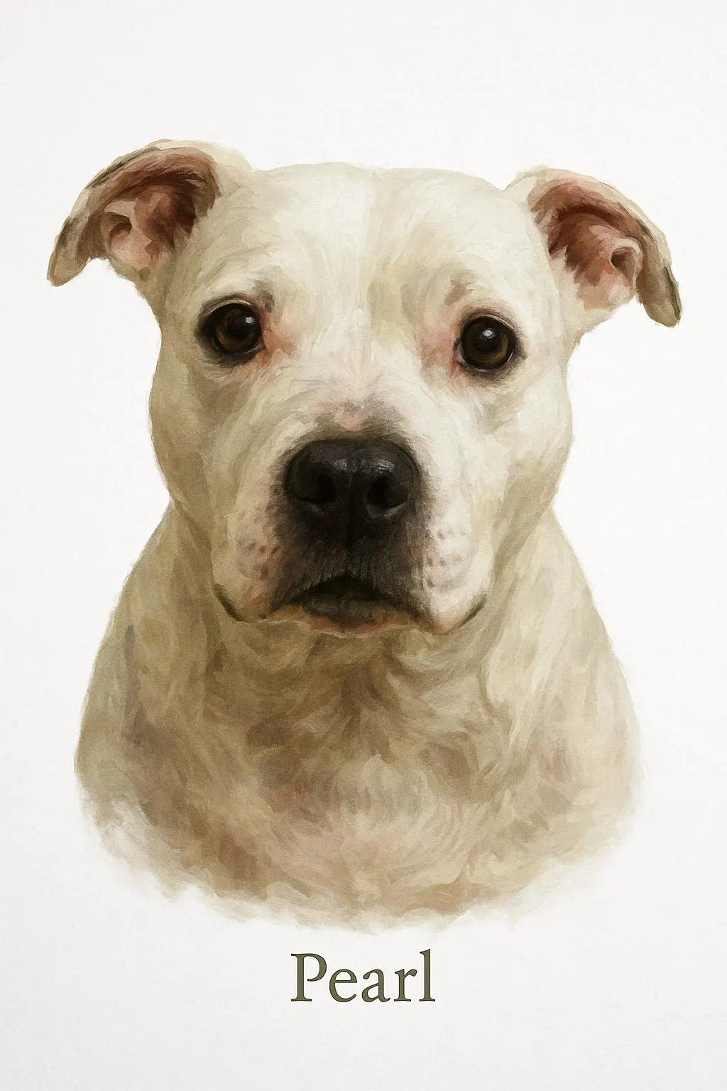 Custom Dog Portrait from Photo