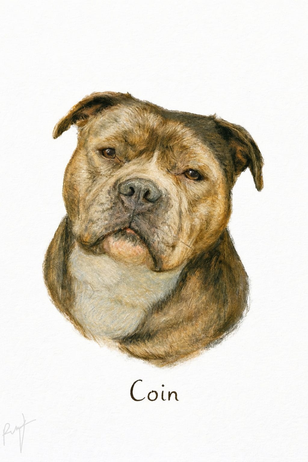 Custom Pet Portrait: Pet Memorial Art