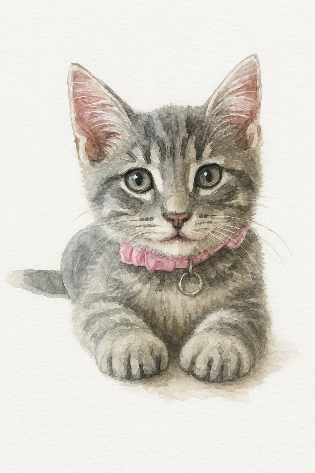 Custom Cat Portrait from Photo
