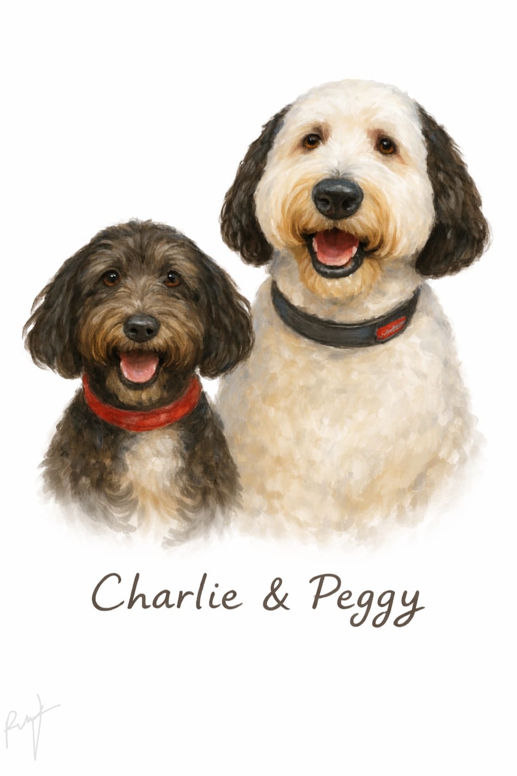 Custom Pet Portrait: Pet Memorial Art