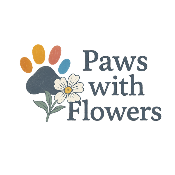 Paws With Flowers