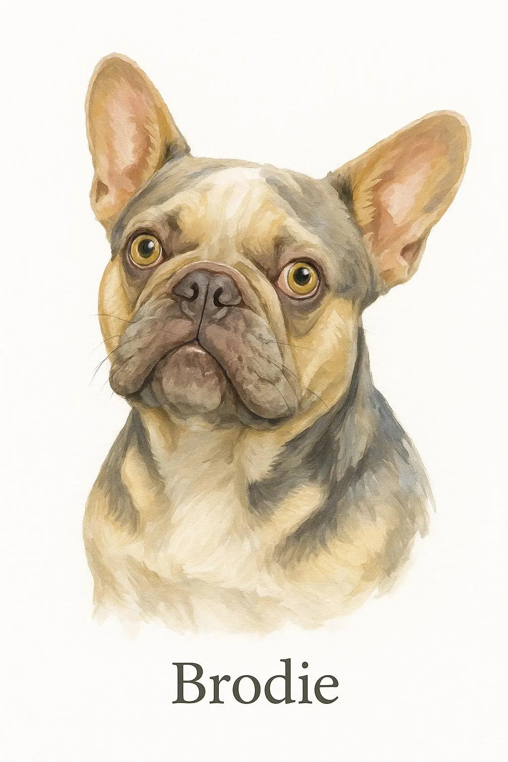 Custom Dog Portrait from Photo