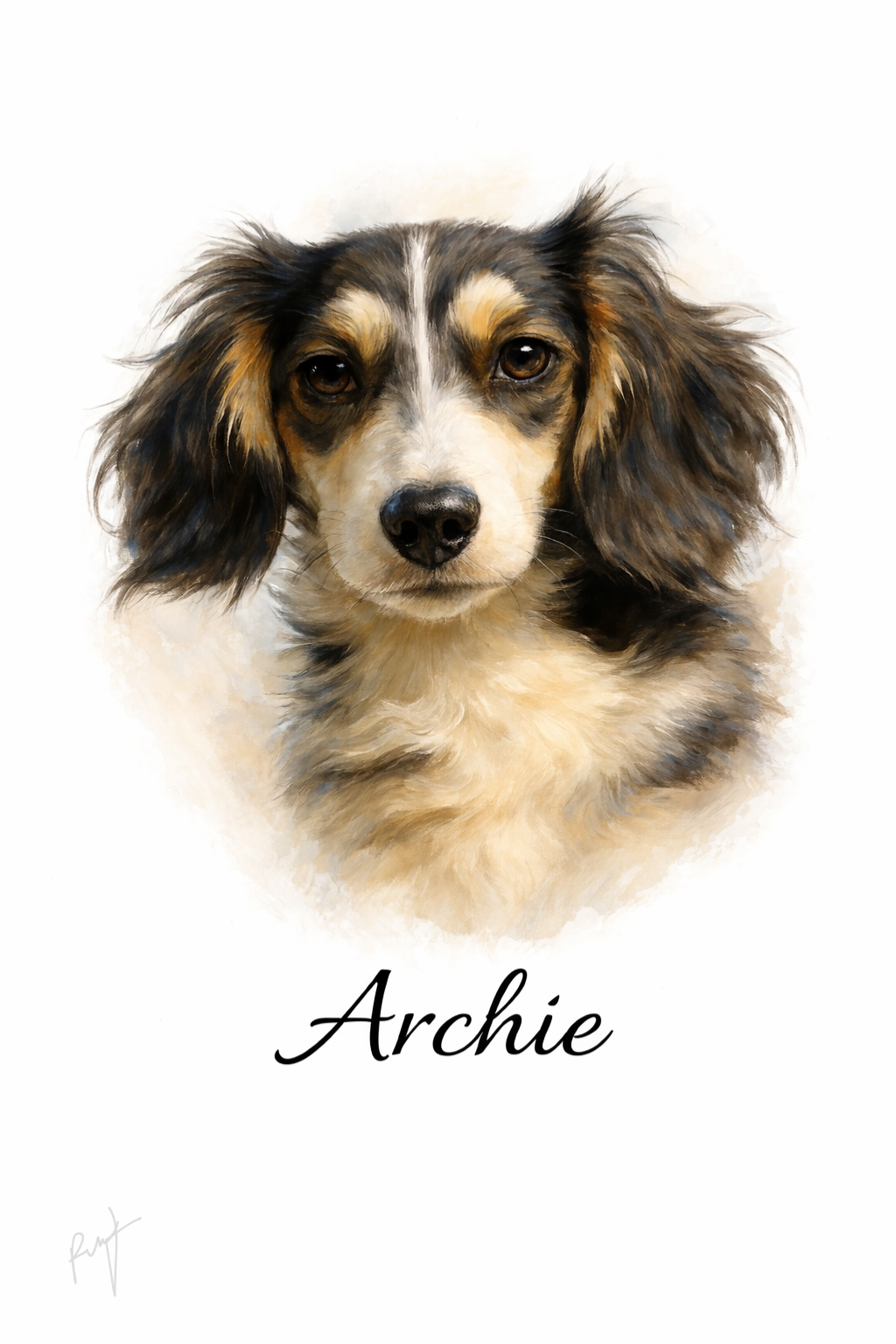 Personalized Pet Portrait: A Beautiful Artwork from Your Photo