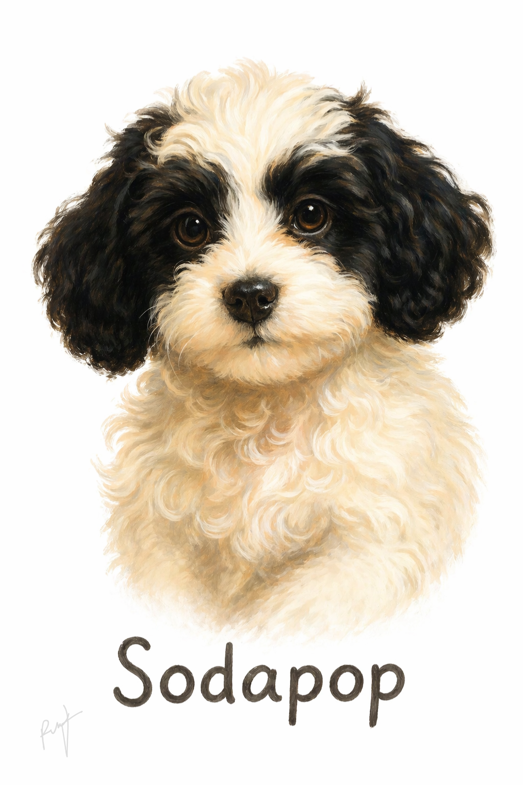 Personalized Pet Portrait: A Beautiful Artwork from Your Photo